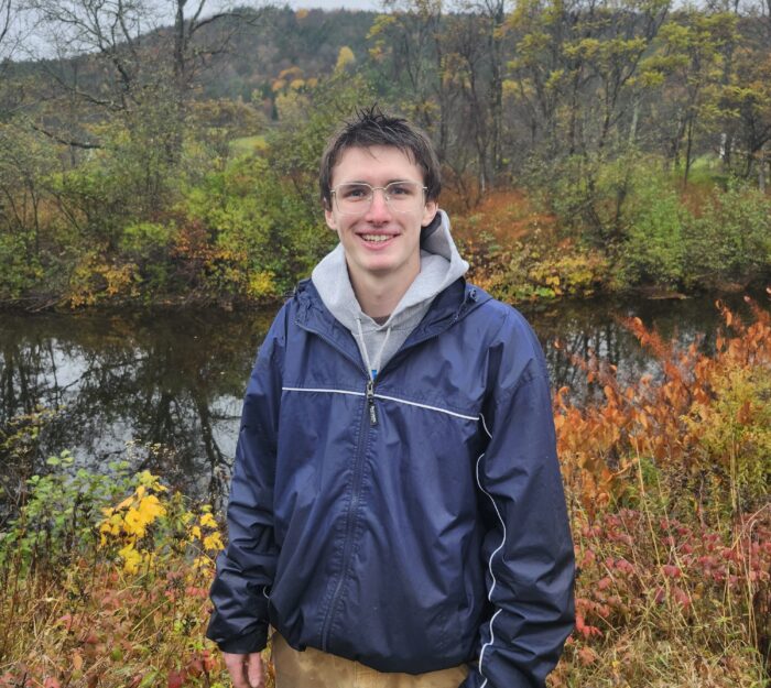 Matt Shea, Vermont River Conservancy UVM student intern